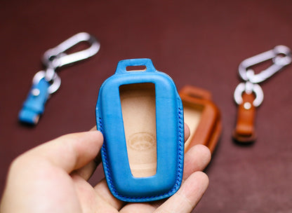 Leather Key Fob Cover For 2024 4runner 2 3 4 Buttons 2023 RAV4 Cross Camry 70 CHR Corolla RAV RAV150 Avalon Prado Prius Car Accessories