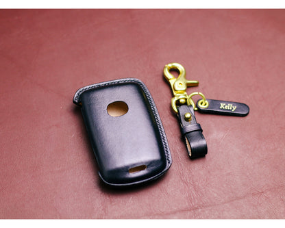 Leather Key Fob Cover For Mazdaa 3, Mazdaa 6, Mazdaa CX5, CX7, CX8 Car Key Cover, Car Accessories for Mazdaa, gifts for 3rd anniversary