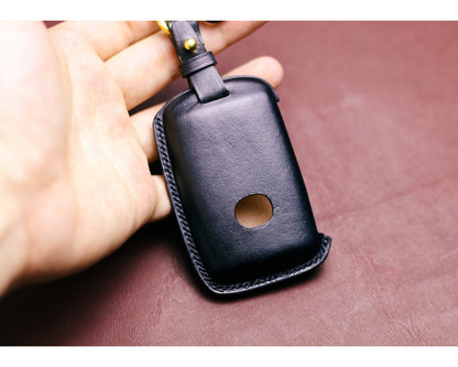 Leather Key Fob Cover For Mazdaa 3, Mazdaa 6, Mazdaa CX5, CX7, CX8 Car Key Cover, Car Accessories for Mazdaa, gifts for 3rd anniversary