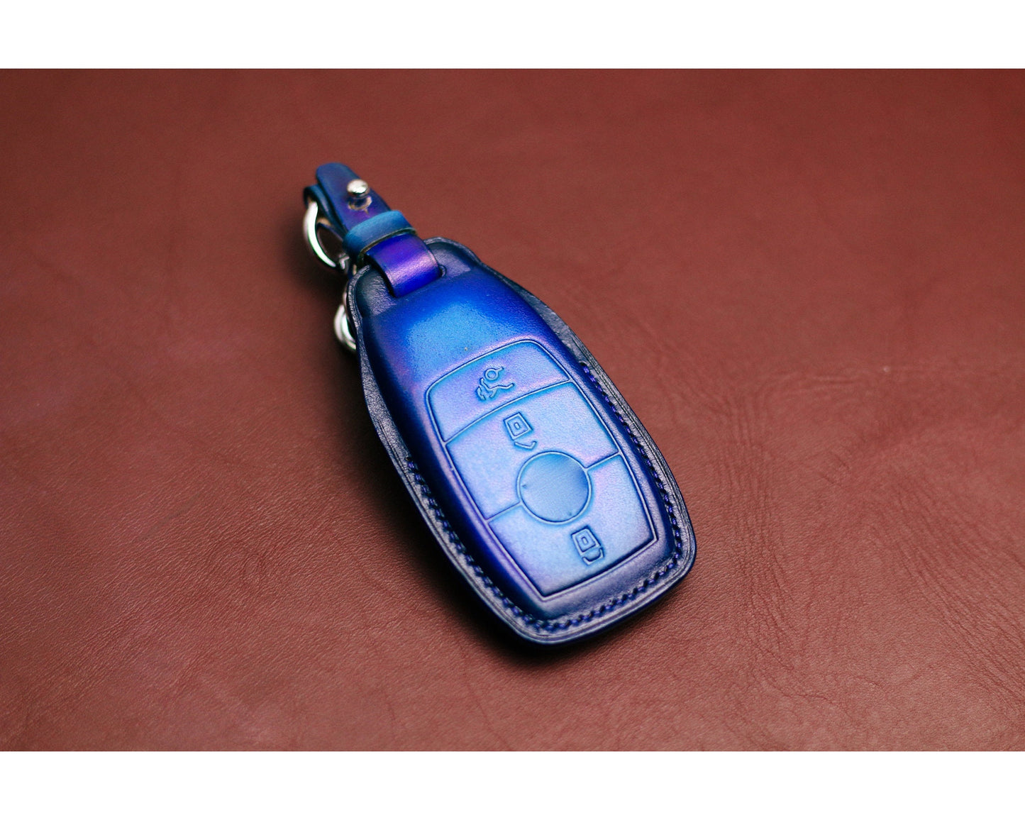 Leather Key Fob Cover For W177 W205 C205 W213 W222 W167 C257 V167 X167 W177 W247 W463 X253 X247 Glc Gls Gla GLb Gle Cla Cls Accessories