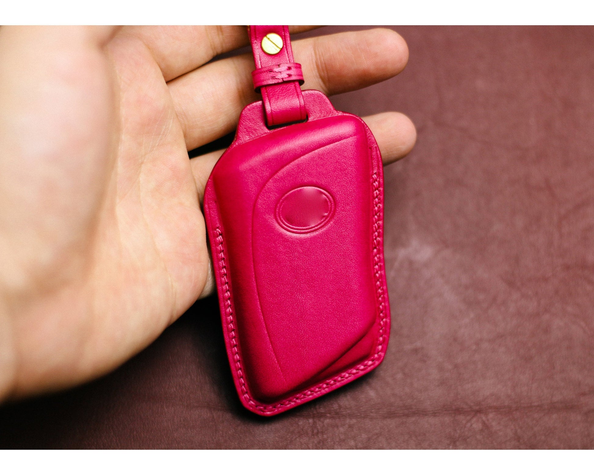 Custom Leather key fob cover for Lexuss LC500 LC500h LS500h LS500 UX200 ES300 ES350, ES 300H 2020 2021 2022 Car Accessories for Lexuss