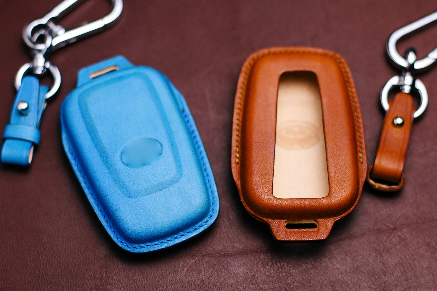 Leather Key Fob Cover For 2024 4runner 2 3 4 Buttons 2023 RAV4 Cross Camry 70 CHR Corolla RAV RAV150 Avalon Prado Prius Car Accessories
