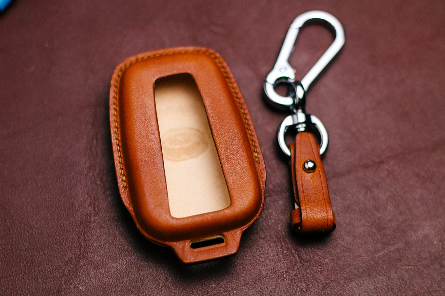 Leather Key Fob Cover For Toyotaa 2 3 4 Buttons RAV4 Cross Camry 70 CHR Corolla RAV RAV150 Avalon Prado Prius Car Accessories for Toyotaa