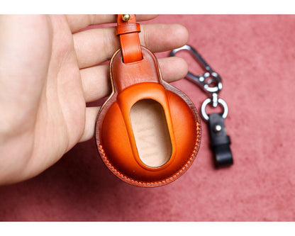 Leather key fob cover For Mini F Series Clubman Countryman Mini F54 F55 F56 F57 Mini S F54 F55 F56 F57 F60 Car Accessories for Mini Key