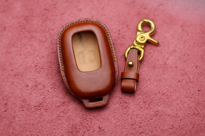 Leather Key Fob Cover For New Hondaa 2022 2023 Civic Accord 2024 Vezel CRV HRV 2022 2021 2023 Key fob Holder Accessories for Hondas