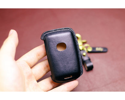 Leather Key Fob Cover For Mazdaa 3, Mazdaa 6, Mazdaa CX5, CX7, CX8 Car Key Cover, Car Accessories for Mazdaa, gifts for 3rd anniversary