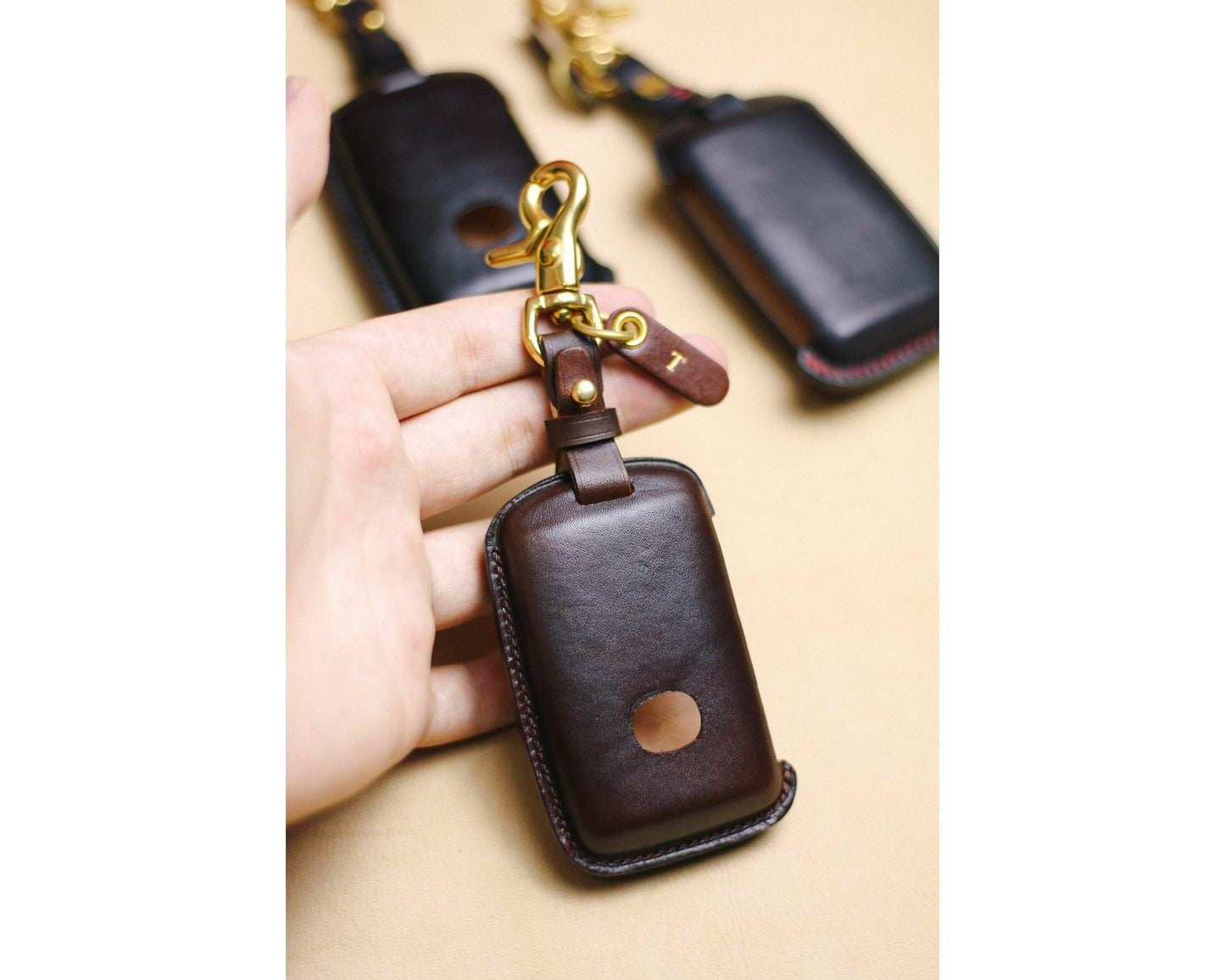 Leather Key Fob Cover For Mazdaa 3, Mazdas 6, Mazdaa CX5, CX7, CX8 Car Key Cover, Car Accessories for Mazdaa, gifts for 3rd anniversary