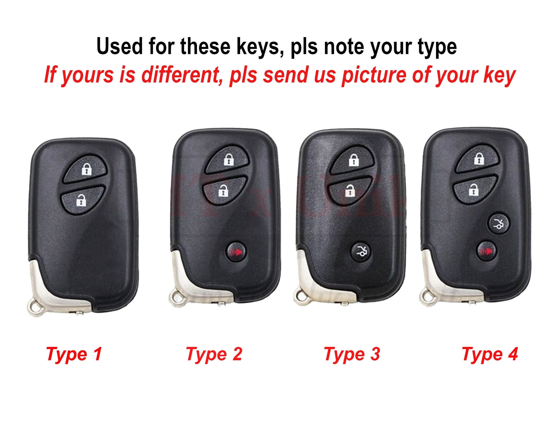 Cute Pink Leather key fob cover for Lexuss GX400 GX460 CT200 ES250 ES350 NX200 NX200t GS430 GS300 IS350 IS250 RX350 RX450 Lexuss Accessories