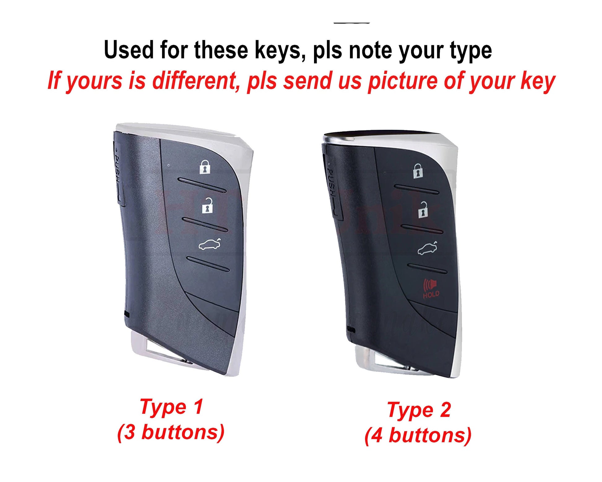 Leather key fob cover for Rz450e Lexuss 2018-2021 Lexus Ls 500, Ls 500h, Ux 200, Ux 250h, Lc 500, ES 350, ES 300H Car Accessories for Lexuss