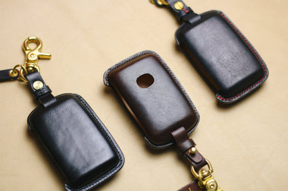 Leather Key Fob Cover For Mazdaa 3, Mazdas 6, Mazdaa CX5, CX7, CX8 Car Key Cover, Car Accessories for Mazdaa, gifts for 3rd anniversary