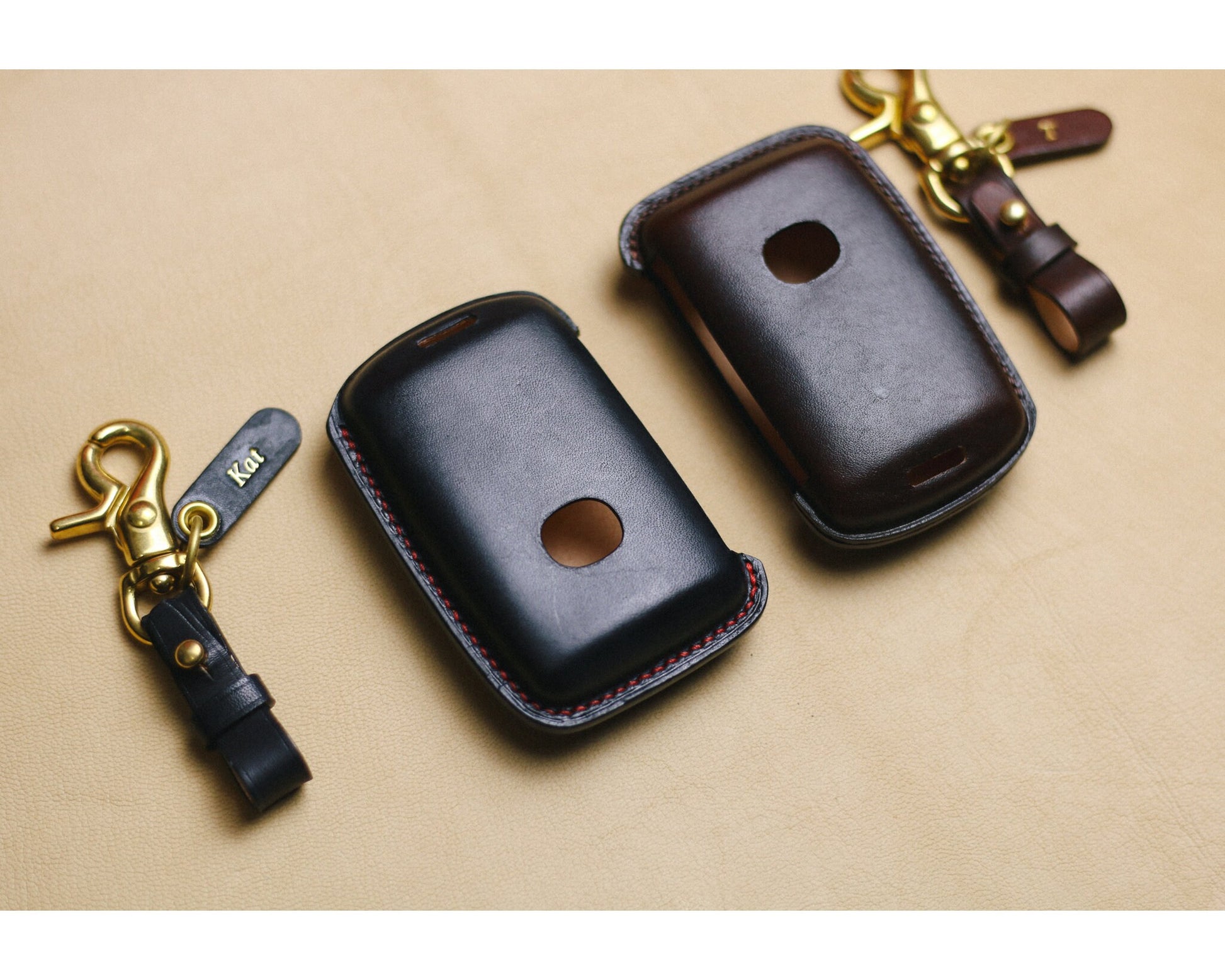 Leather Key Fob Cover For Mazdaa 3, Mazdas 6, Mazdaa CX5, CX7, CX8 Car Key Cover, Car Accessories for Mazdaa, gifts for 3rd anniversary