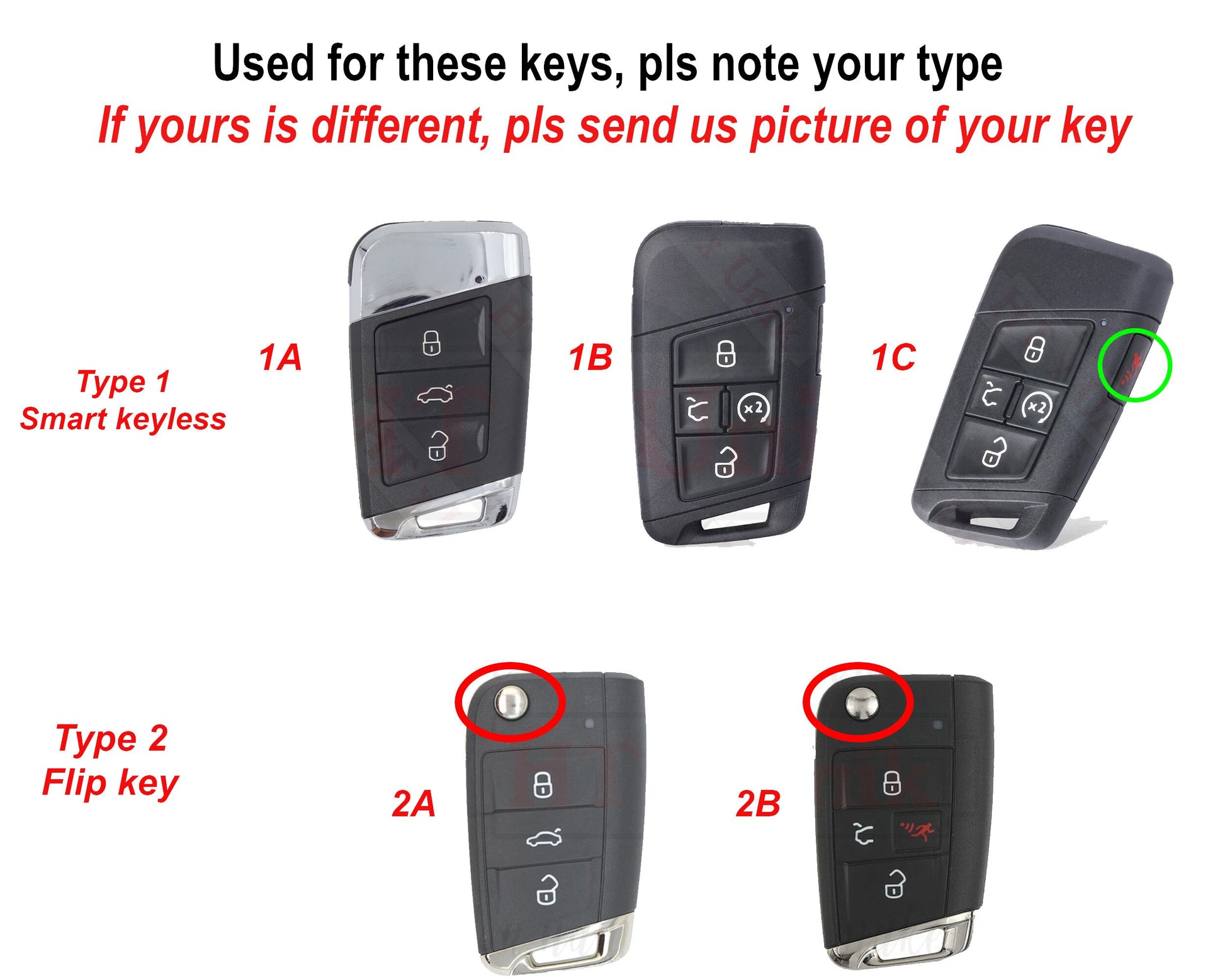 Leather Key Fob Cover Case 2023 Atlas Jetta Golf 7 Magotan Passat B8 ALLTRACK MK7 Golf7 GTI Polo Tiguan Remote Holder Car Accessories