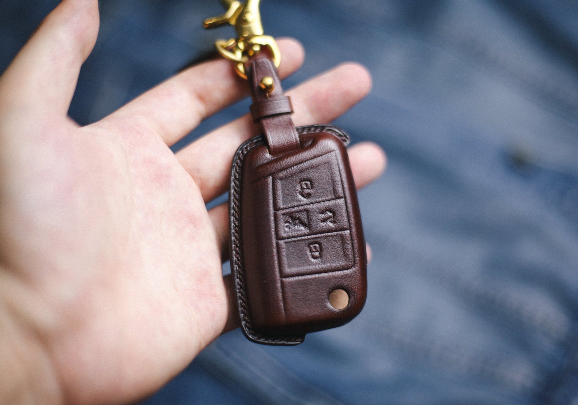 Key Fob Cover For 2024 Teramont Smart Jetta Key Flip Key Atlas Tiguan Golf 7 Magotan Passat B8 Golf ALLTRACK MK7 2021 2022 Keyless Holder