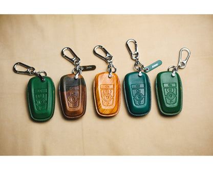 Key Fob Bronco Raptor Mustang Maverick Key Fob Cover Case Explorer Expedition F-150 F-250 Everest Titanium 2021 2022 Key Remote Holder