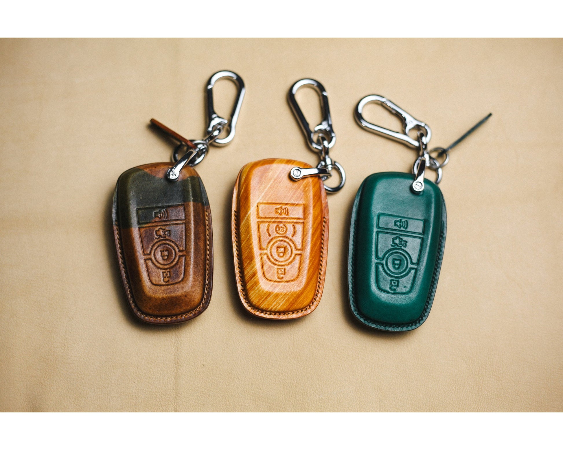 Key Fob Bronco Raptor Mustang Maverick Key Fob Cover Case Explorer Expedition F-150 F-250 Everest Titanium 2021 2022 Key Remote Holder