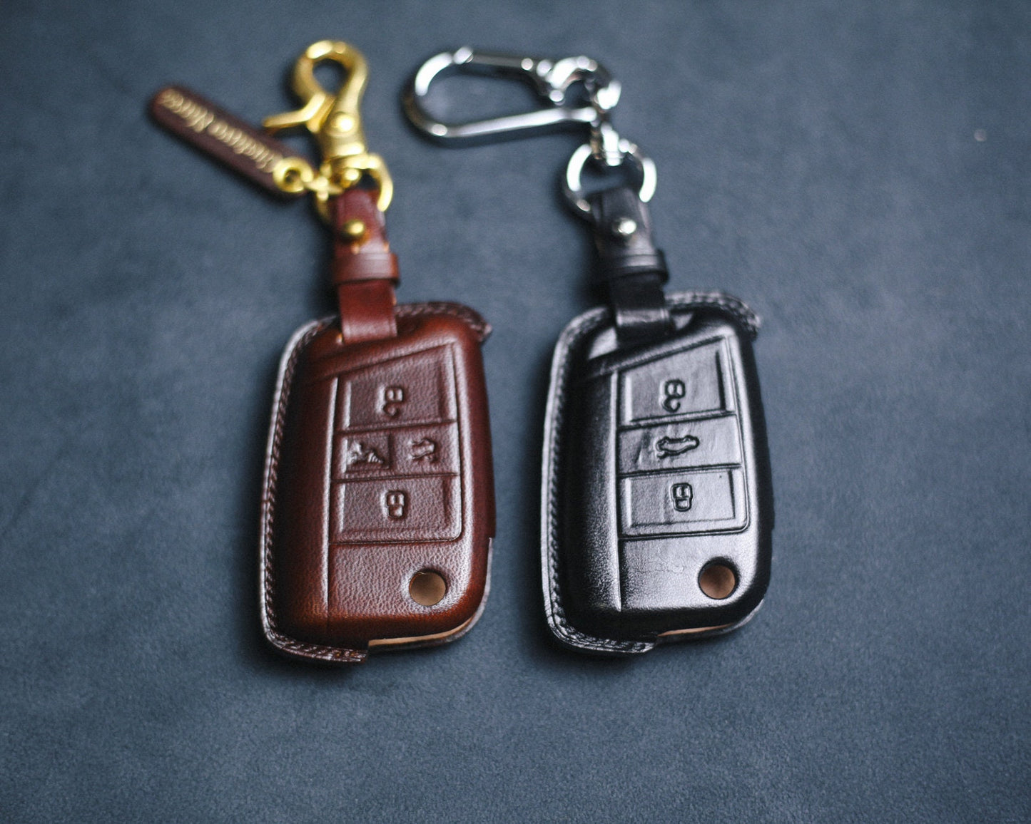 Key Fob Cover For 2024 Teramont Smart Jetta Key Flip Key Atlas Tiguan Golf 7 Magotan Passat B8 Golf ALLTRACK MK7 2021 2022 Keyless Holder