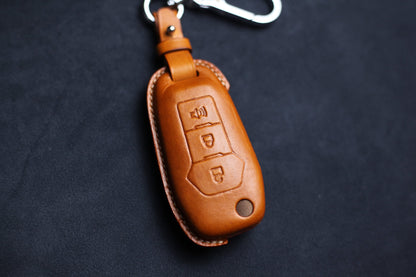 Key Cover 2015 Bronco Key Fob Cover Case 2013 Fusion Edge Explorer Ranger Maverick F250 F350 Keyless Remote Shell F150 Flip Key Fob Holder