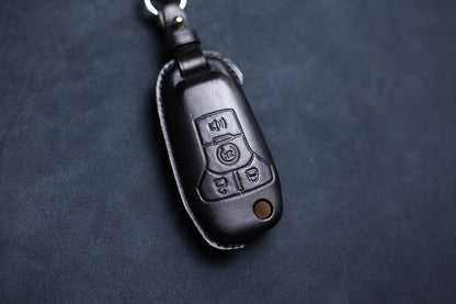 Key Cover 2015 Bronco Key Fob Cover Case 2013 Fusion Edge Explorer Ranger Maverick F250 F350 Keyless Remote Shell F150 Flip Key Fob Holder