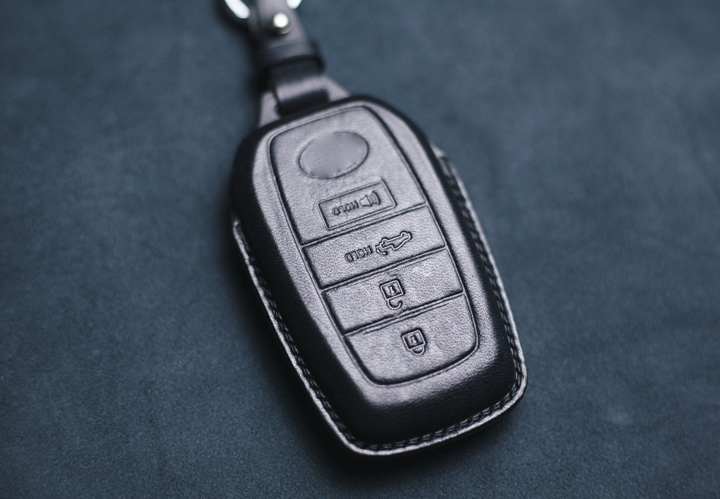 Leather Cover For Tundra TRD Pro 2022 2021 2023 Key Fob Cover 2024 RAV4 Highlander 4Runner Hilux Yaris Fortuner Prado Camry Rav4