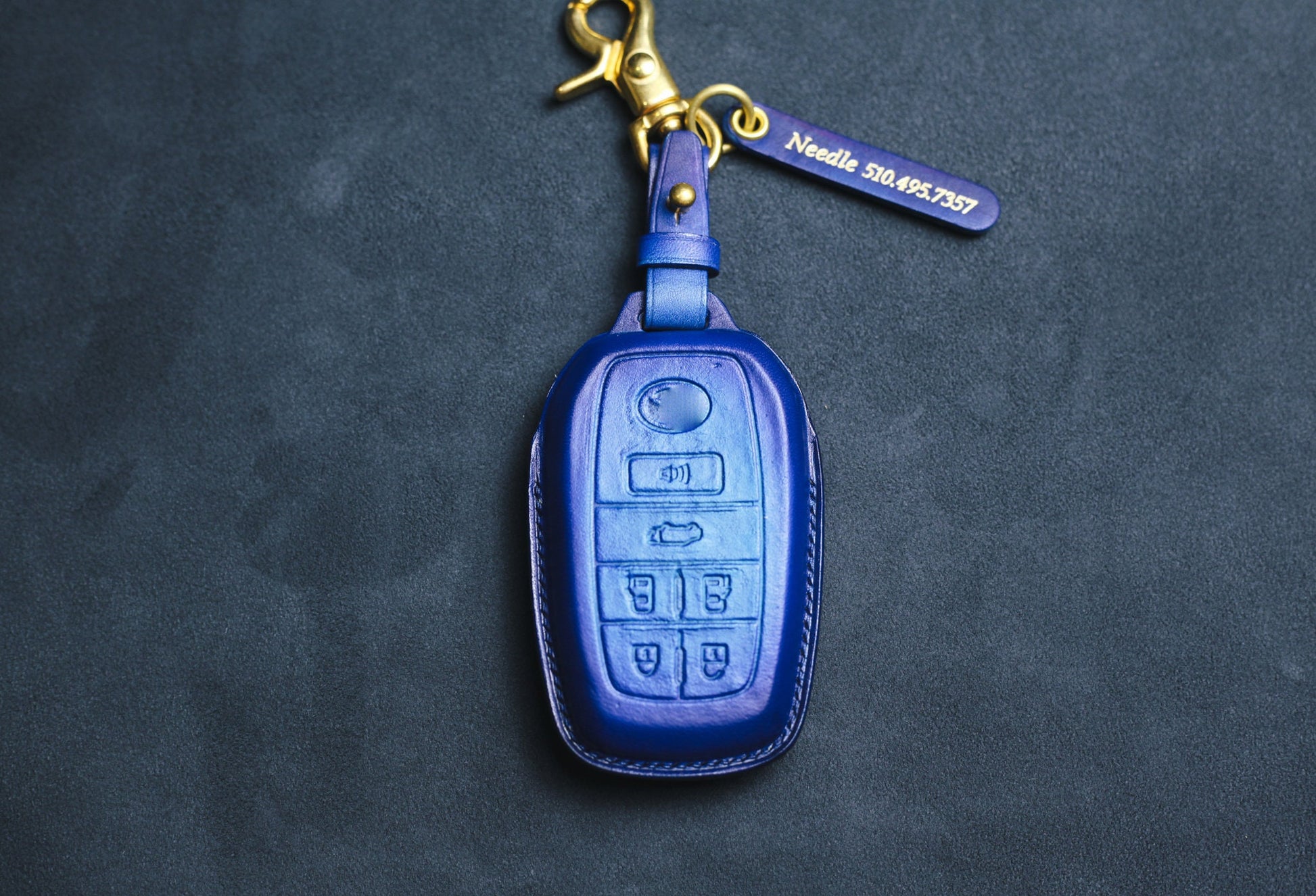 Leather Cover Tundra TRD Pro 2022 2021 Leather Key Fob Cover Toyotas 2023 Tundra Truck Pickup Custom Fob Case Stamp Tundra Remote Holder