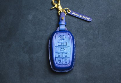 Leather Cover For Tundra TRD Pro 2022 2021 2023 Key Fob Cover 2024 RAV4 Highlander 4Runner Hilux Yaris Fortuner Prado Camry Rav4