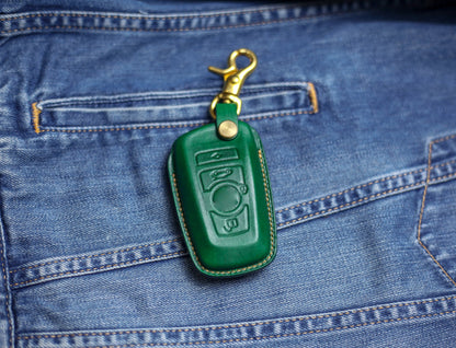 Leather Key Cover B.m.w Key Case B.m.w 520 525 F3 F5 F7 F18 118i 320i 1 2 3 4 5 6 7 Series X1 X3 X4 X5 X6 F30 F34 F10 F07 F20 G30 F15 F16