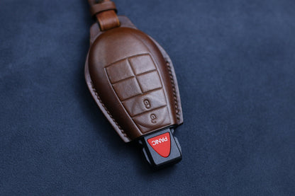 Army Camo Style Key fob Cover holder for Ramm Classic, Dodgee Classic, Grand Caravan Dart Chryslerr Town Country Cherokee Key Loop Keychain