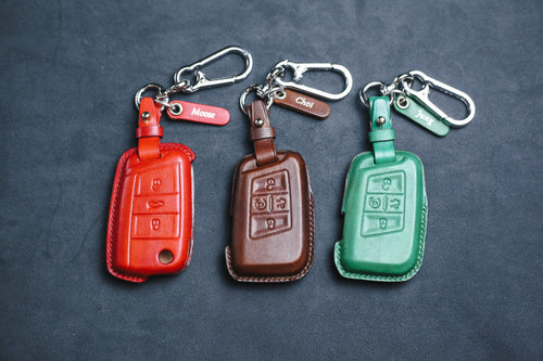 2025 Key Fob Cover Case For 2024 Atlas Jetta Keyless Golf Magotan 2023 Passat ALLTRACK MK7 Polo Tiguan Remote Keyless Holder Key Accessories