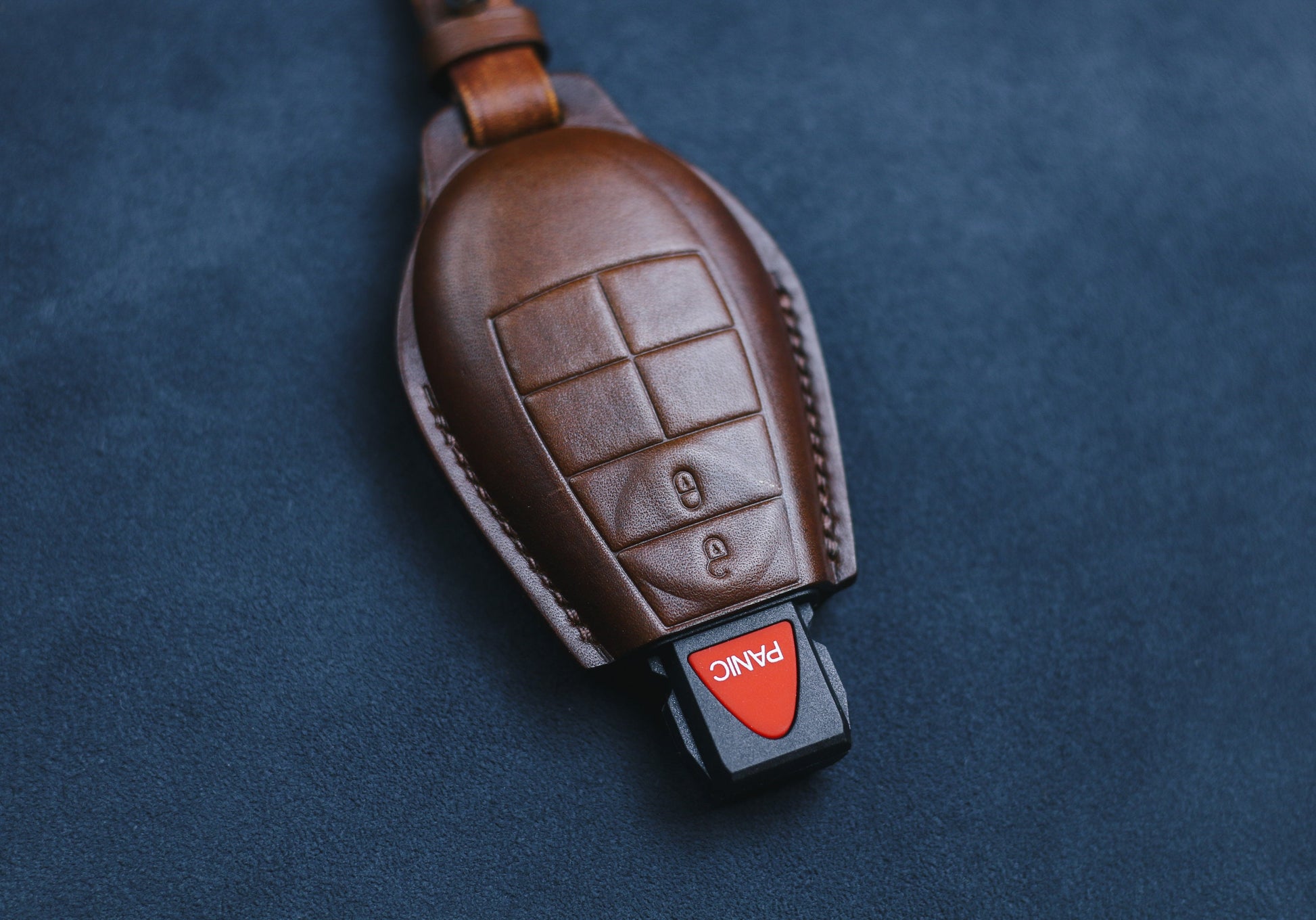 For Ramm Classic Key Fob Leather Case Cover Holder Dodgee Classic Ramm Grand Caravan Dart Chrysleer Town Country Cherokee, Commander Grand