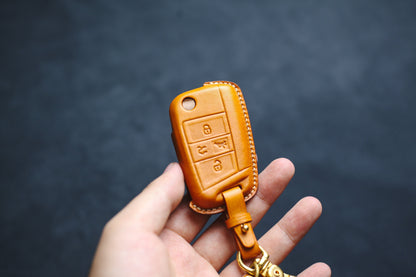 For Key Fob Case 2023 Atlas Tiguan Jetta Golf 7 Magotan 2024 Passat B8 2022 Golf ALLTRACK MK7 Keychain Remote Holder Keypad Accessories
