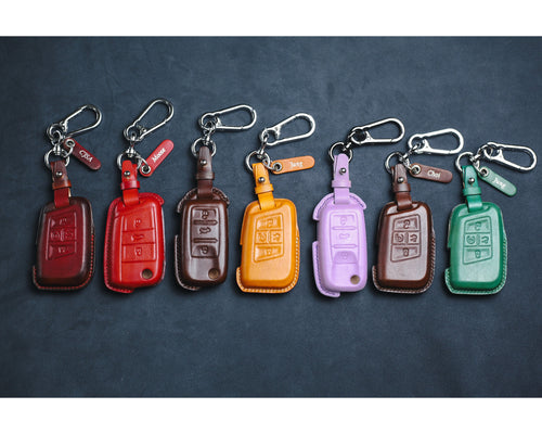 For Tiguan Key Fob Cover Case 2022 Atlas Jetta Golf Magotan 2023 Passat 2024 MK7 GTI Polo Beetle Tiguan Skodas Remote Holder Key Fob Case