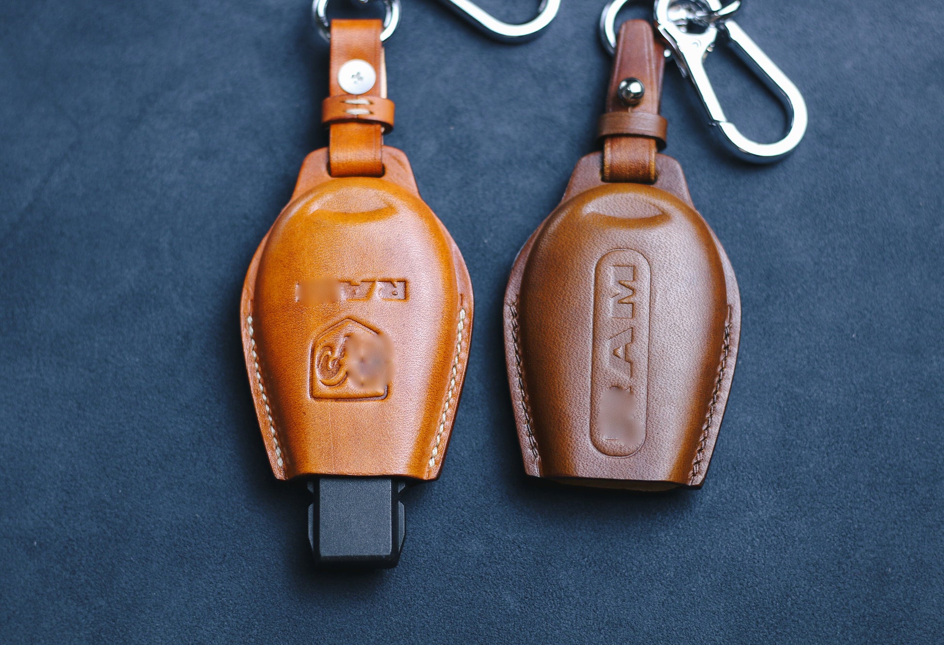 For Ramm Classic Key Fob Leather Case Cover Holder Dodgee Classic Ramm Grand Caravan Dart Chrysleer Town Country Cherokee, Commander Grand