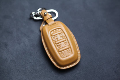 3/4/5/6/7 Buttons Chryslerr Key Fob Cover Pacifica 2017 2018 2019 2020 Voyager 2021 2022 2023 Leather Case Holsters Chryslerr Accessories