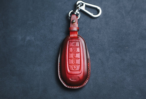 Leather Cover For Infinitii QX Q Key Fob Case Infinitii QX60 Q50 Q60 Q70 QX55 JX35 QX50 QX80 2021 2022 Infinitii Keychain Remote Holder