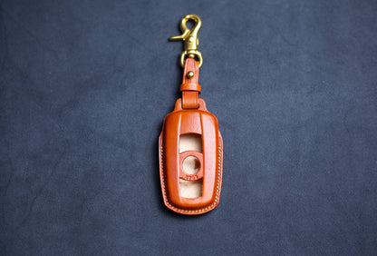 Key Fob Cover For B.m.w 3 5 6 Series E90 E91 E92 E60 E70 E71 E72 E82 E87 E88 E89 Leather Key Fob Case Cover Keychain Keyless Remote Holder