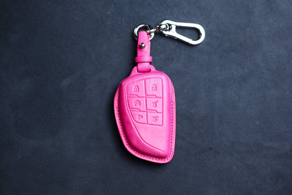 For 2022 G-m-c Humme Ev Key Fob Cover Case 2021 2022 2023 Hummeer SUV Pickup ev Truck Keyless Remote Holder Custom Stamp Hummeer Emblem