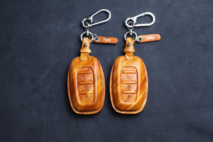 3/4/5/6/7 Buttons Chryslerr Key Fob Cover Pacifica 2017 2018 2019 2020 Voyager 2021 2022 2023 Leather Case Holsters Chryslerr Accessories