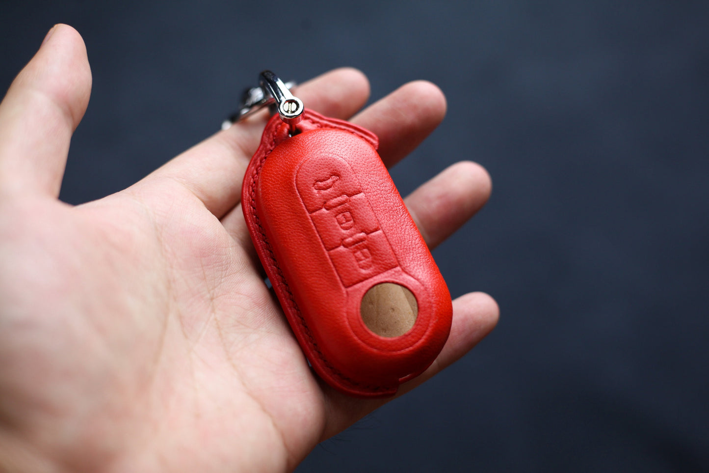 Cute Cover For 2022 Fiatt Egea 500 Panda Punto Bravo Stilo Ducato Tipo Toro Nuovo Freedom 500X Keyless Leather Holder Keyless Fiatt Lanyard