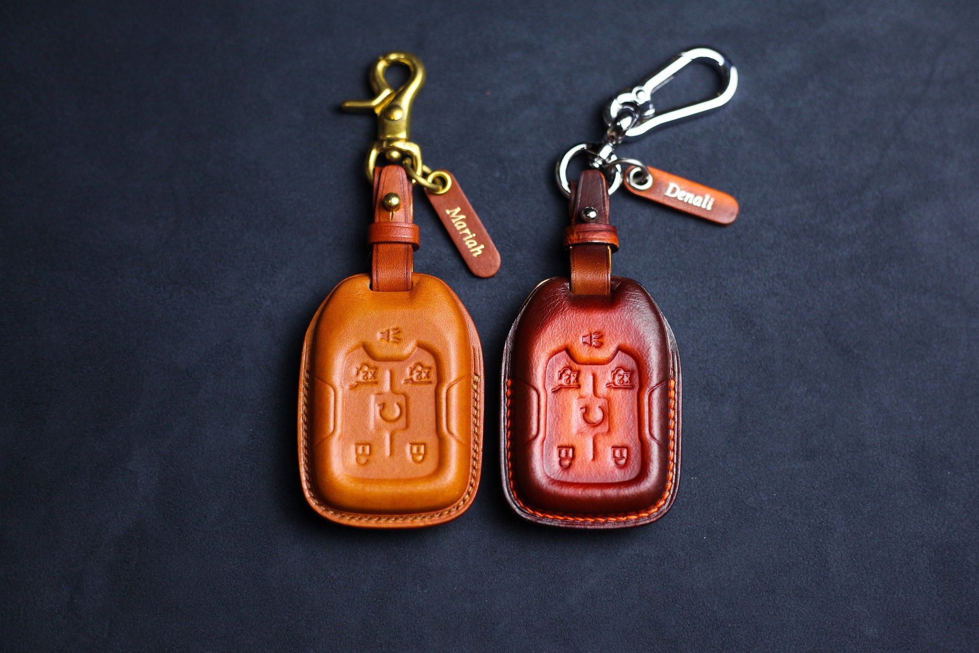 3 4 5 6 Buttons Key Suburban 2021 2022 2023 Fob Cover Terrain Remote Case Leather Yukon XL G-M-C Accessories Keyless Holder Lanyard Name Tag