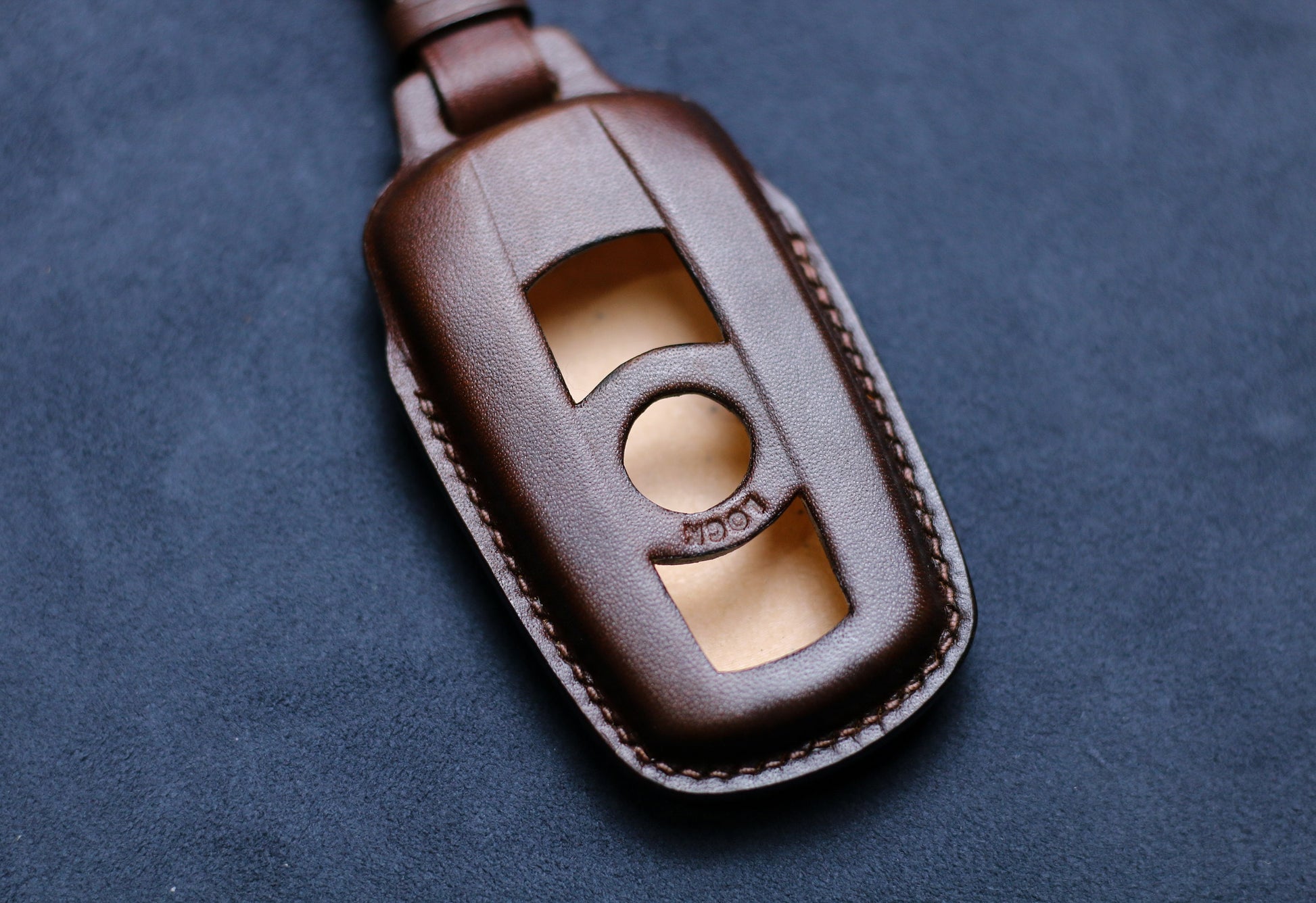 Leather Key Fob Cover For E60 E90 E92 E70 E71 E72 E82 E87 E88 E89 X5 X6 For 1 3 5 6 Series Key Case Holster B.m.w Keyless Keychain Lanyard