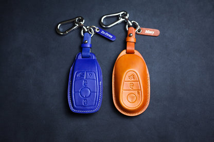 Key Fob Cover Case for CLa Gl R SLk A B C S E GLA GLk CLs GLc GLr Class Benz AMG W204 W205 W212 W463 W176 W210 W202 Remote Holder