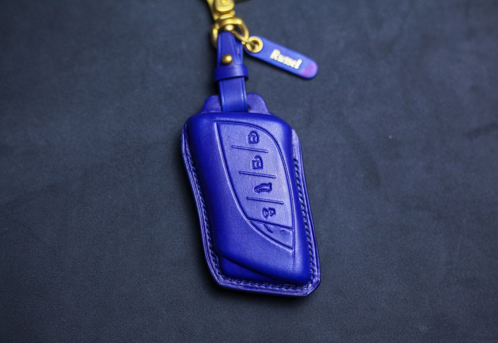 Cover Lexuss Nx Gx Ls Lc Ux Es Lx 600 LC 500 LS 500 LS 600 U 200 Es 350 Rx 350 Rz450e Leather Key Fob Cover Case Keychain Remote Fob Holder