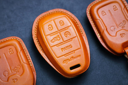 For 2021 2022 Alfaa Giulia Stelvio Mito Romeo Giulietta 2015 2019 2020 Leather Key Fob Cover Case Keychain Keyless Remote Holder Accessories