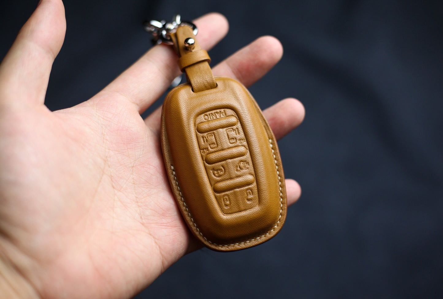 4/5/6/7 Buttons Key Chryslerr Voyager Key Cover For Pacifica Fob Minivan Keyless Case Chryslerr 300 Key Case Keyless Holder Keychain Lanyard