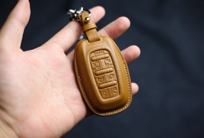 4/5/6/7 Buttons Key Chryslerr Voyager Key Cover For Pacifica Fob Minivan Keyless Case Chryslerr 300 Key Case Keyless Holder Keychain Lanyard