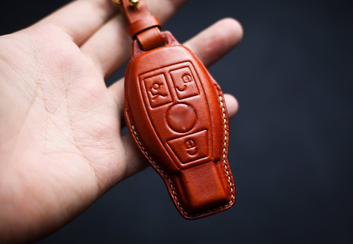 Key Cover for GLC Gls Gla GLb Gle Cla CLS Benz Mercedesss Leather Key Fob Cover Case Glc 300 250 GLC300 Smart Remote Holder Keychain Shell