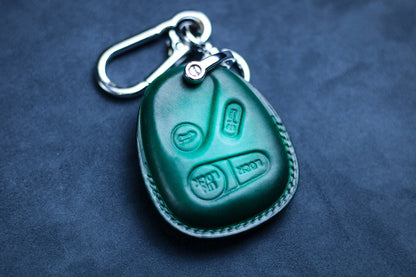 Leather Cover For Buickk Key Fob Enclave Allure Century Enclave LaCrosse LaSabre Lucerne Rainier Tarraza 2008 2009 2010 Denali Accessories