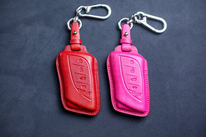 Cover Lexuss Nx Gx Ls Lc Ux Es Lx 600 LC 500 LS 500 LS 600 U 200 Es 350 Rx 350 Rz450e Leather Key Fob Cover Case Keychain Remote Fob Holder