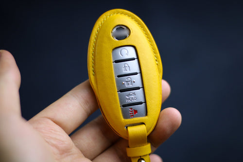 Girly Cute Cover For 2023 2022 Nissann Infinitis Leather Key Fob 2023 Pathfinder Xtrail Altima Armada Kicks Rogue Remote Accessories