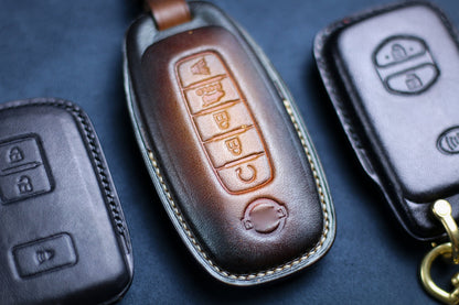 For 2023 2022 Rogue Pathfinder Xtrail Ariya Z Titan Frontier Qashaqai key Fob Case Cover, Keychain Altima Juke Armada keyless Accessories